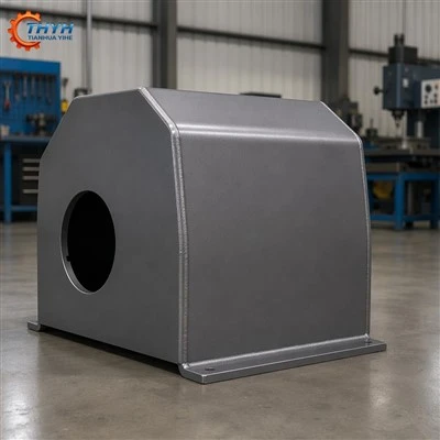 Custom Welded Coupling Guard Housing | Bolt-Together Halves, Q235 Steel, ISO 9001