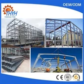 Heavy Large Bent Welded Steel Frame Fabrication